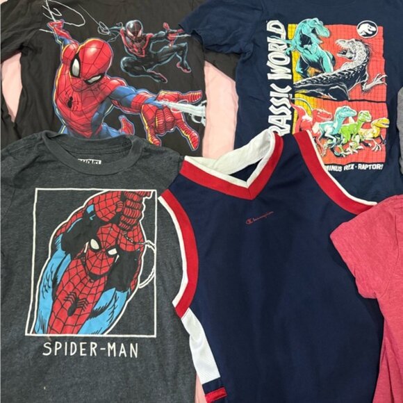 Spider-Man Kids Graphic T-Shirt - Red - Picture 4 of 5